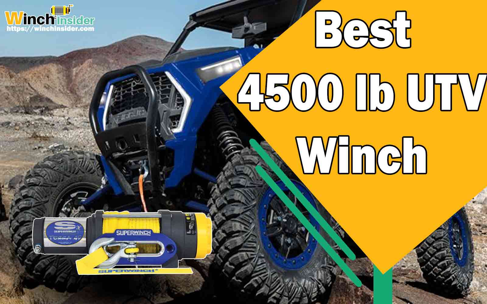 Best 4500 lb UTV Winch